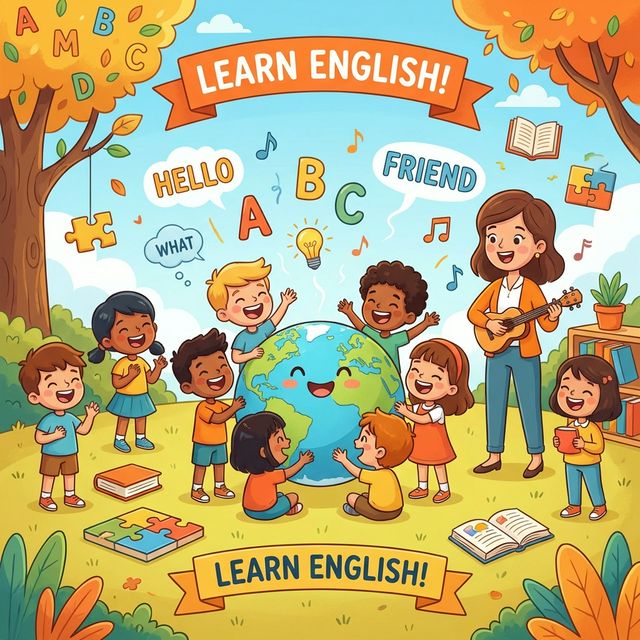 Niños Aprendiendo Feliz